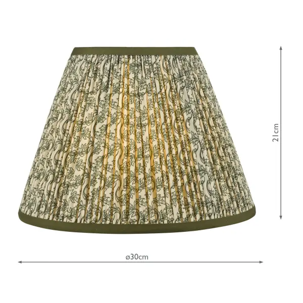 Esther Green 300mm Cotton Empire Shade