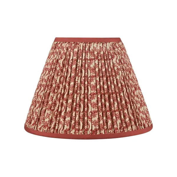 Esther Red 300mm Cotton Empire Shade