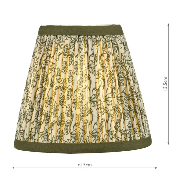 Esther Green 150mm Cotton Empire Shade