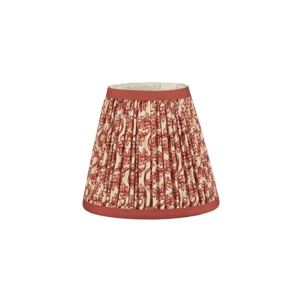 Esther Red 150mm Cotton Empire Shade