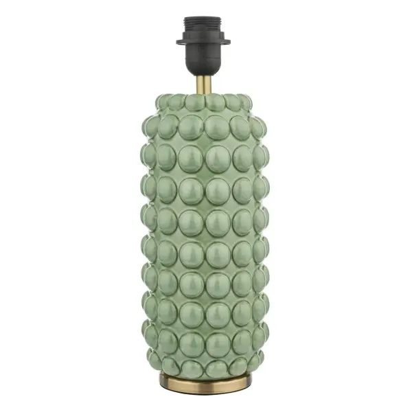 Etzel Green Table Lamp C/W Shade