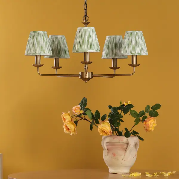 Favian 5 Light Matt Bronze Pendant