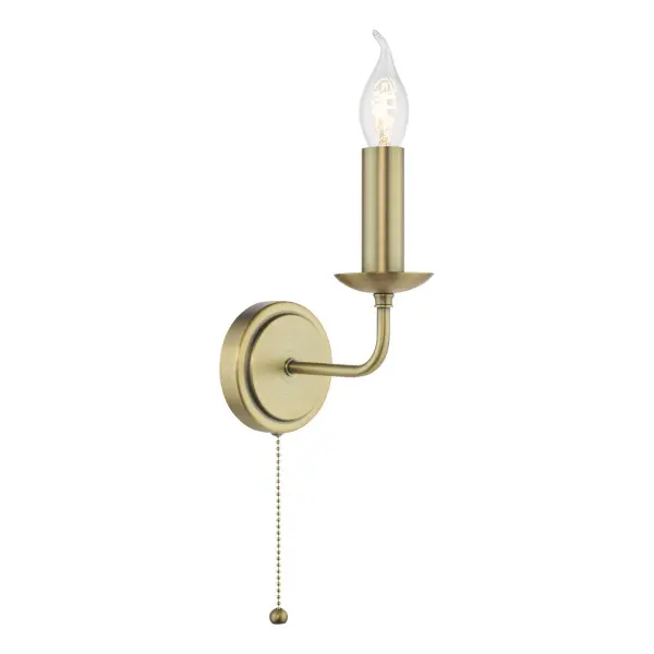 Favian Matt Bronze Wall Light