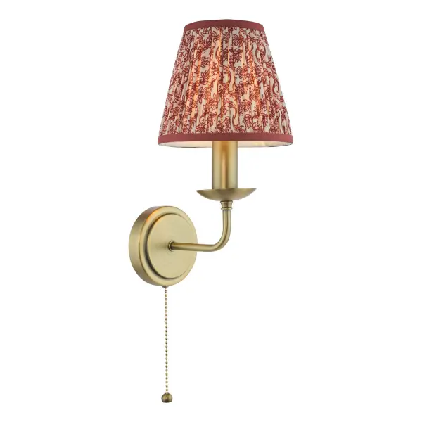 Favian Matt Bronze Wall Light