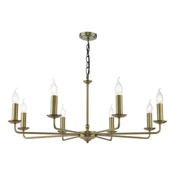 Favian 8 Light Matt Bronze Pendant