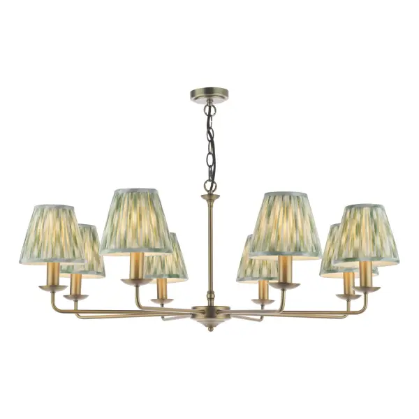Favian 8 Light Matt Bronze Pendant