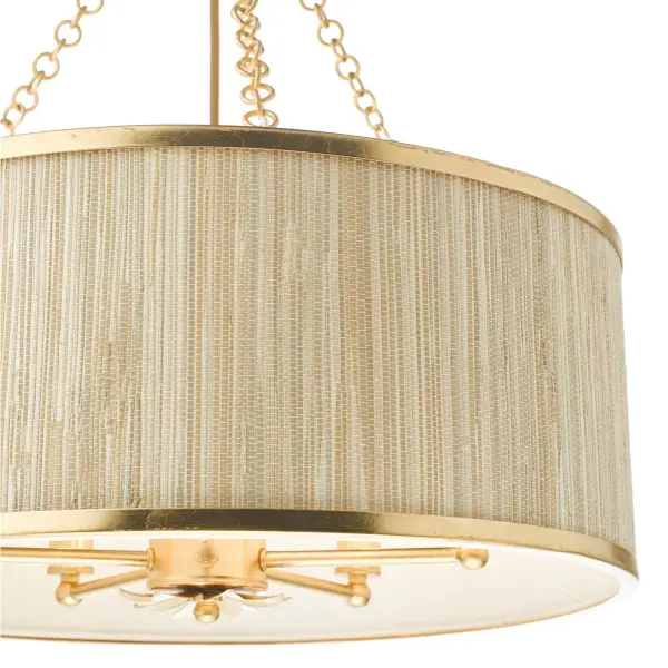 Fenella 5 Light Gold Pendant
