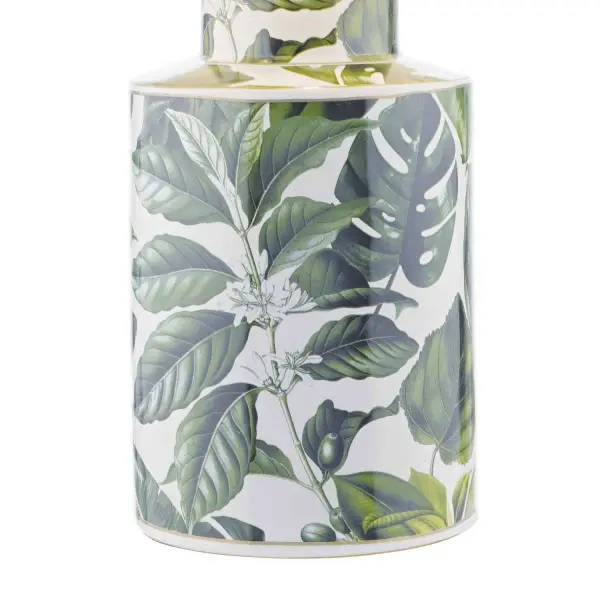 Filip Table Lamp Green Leaf Base Only