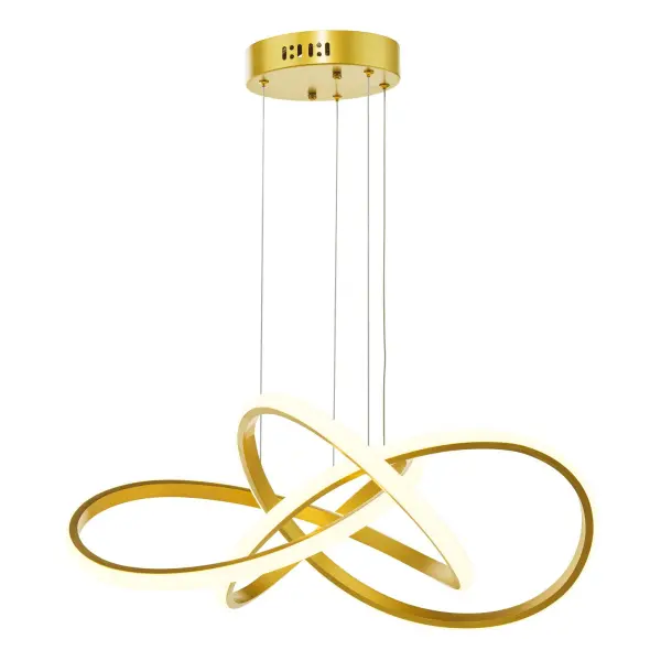 Fusion Satin Gold CCT LED Pendant