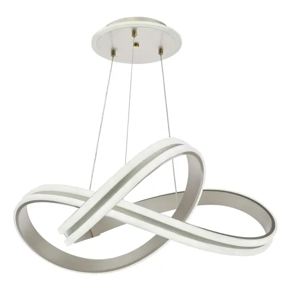 Gavino LED CCT Silver Pendant