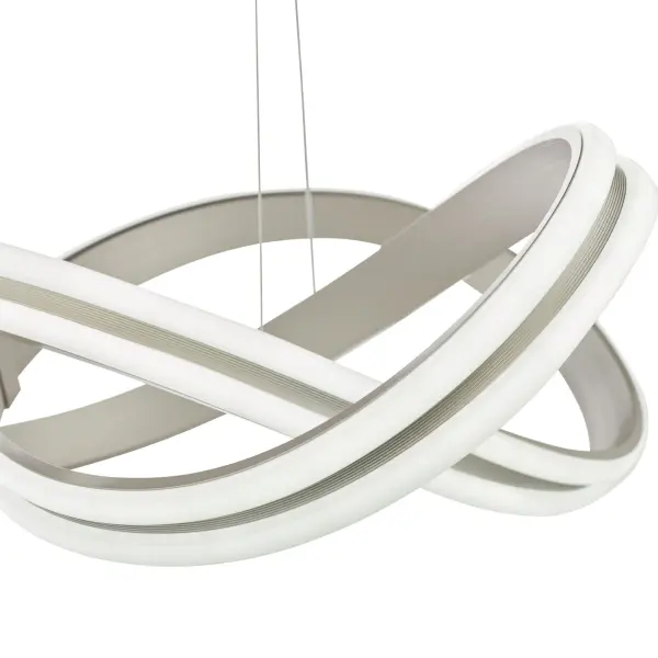 Gavino LED CCT Silver Pendant