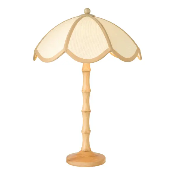 Giuliana Rattan Table Lamp C/W Shade