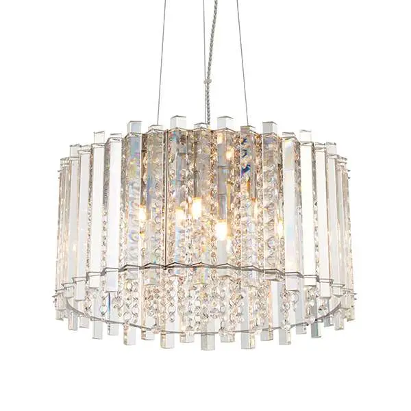 Hanna Crystal 5 Light Pendant