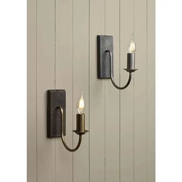 Herriot Wall Light Antique Pewter