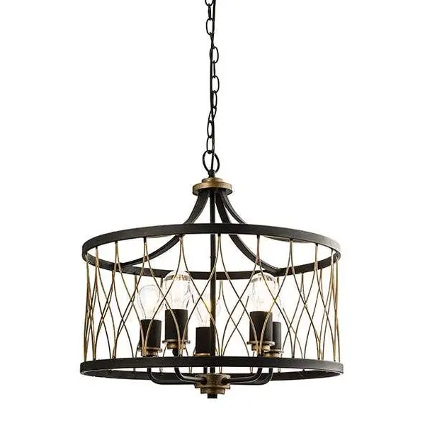 Heston 5 Light Pendant 60W