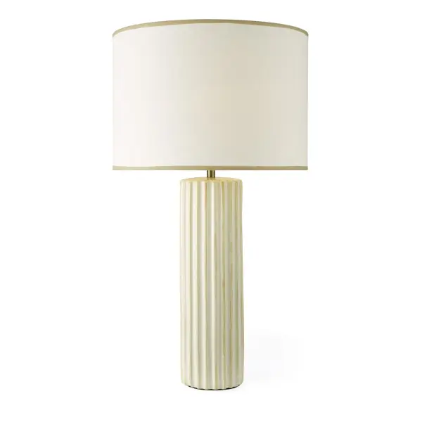 Idella Taupe Table Lamp C/W Shade