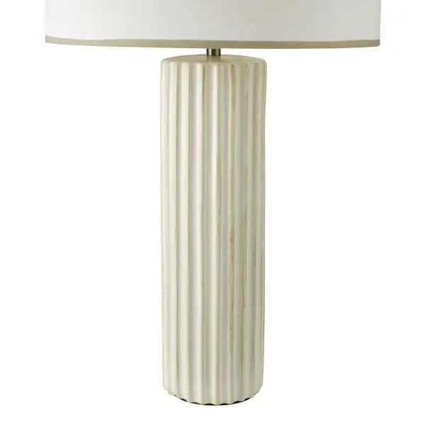 Idella Taupe Table Lamp C/W Shade