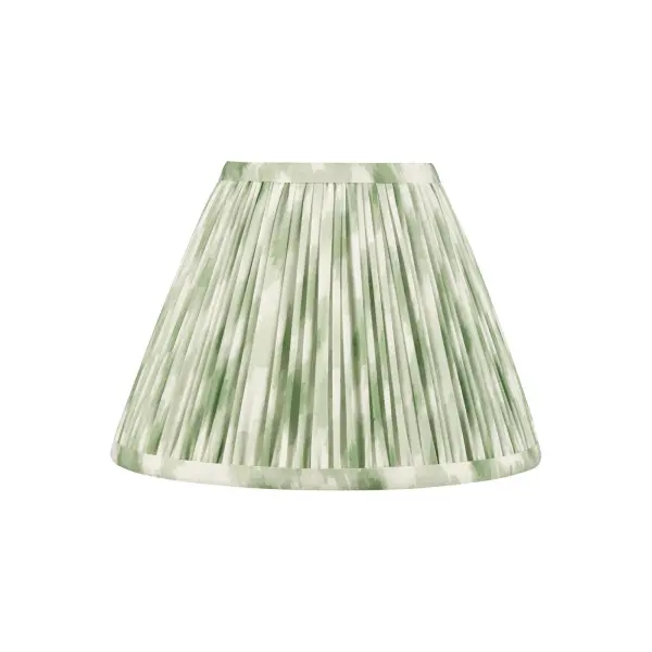 Ikat Green 250mm Cotton Empire Shade