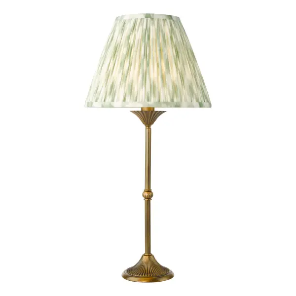 Ikat Green 250mm Cotton Empire Shade