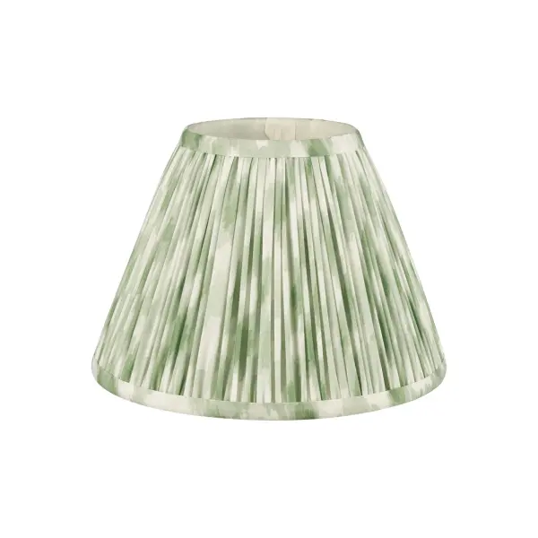 Ikat Green 250mm Cotton Empire Shade