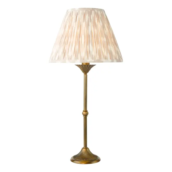 Ikat Taupe 250mm Cotton Empire Shade