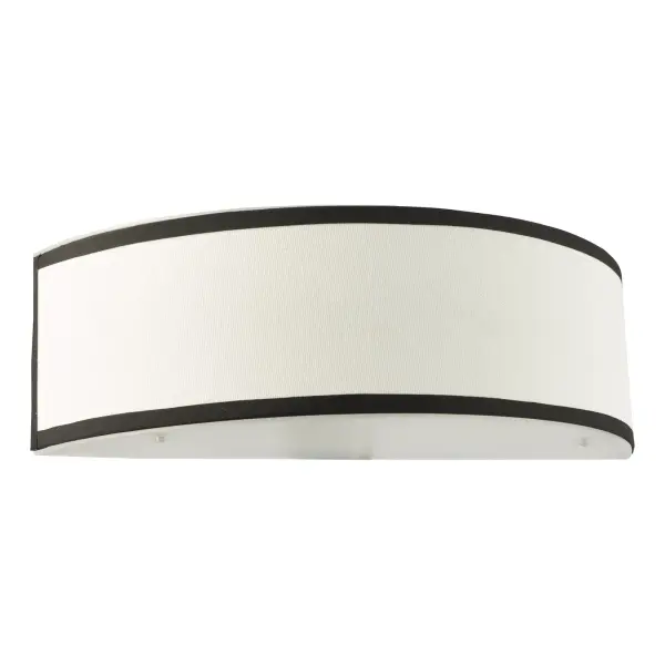 Jemima White & Black Wall Light