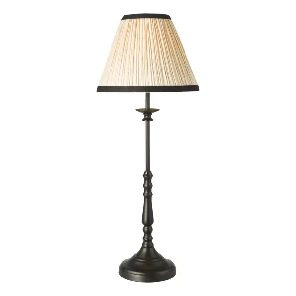 Judy Black Table Lamp C/W Shade