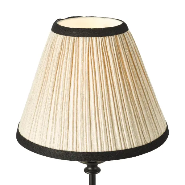 Judy Black Table Lamp C/W Shade