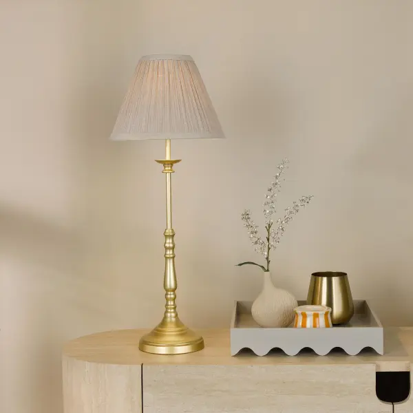Judy Gold Table Lamp C/W Shade