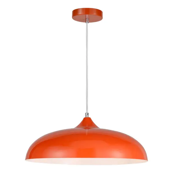 Kaelan Single Pendant in Orange Finish