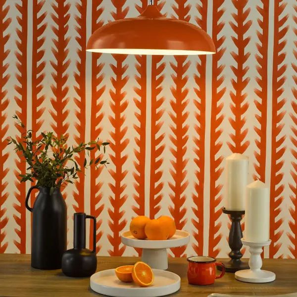 Kaelan Single Pendant in Orange Finish