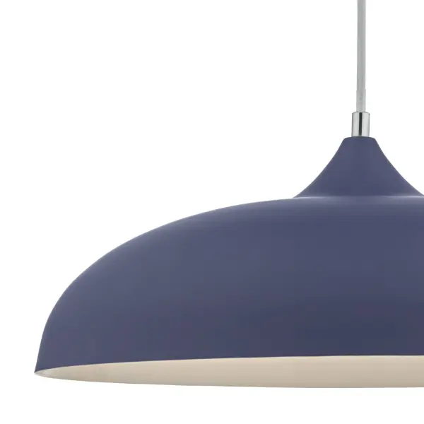 Kaelan 1lt Pendant Blue & White