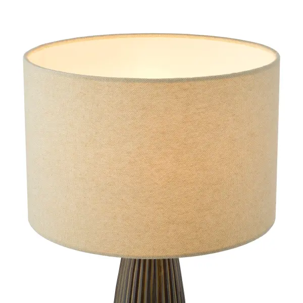 Kaulana Brown Table Lamp C/W Shade