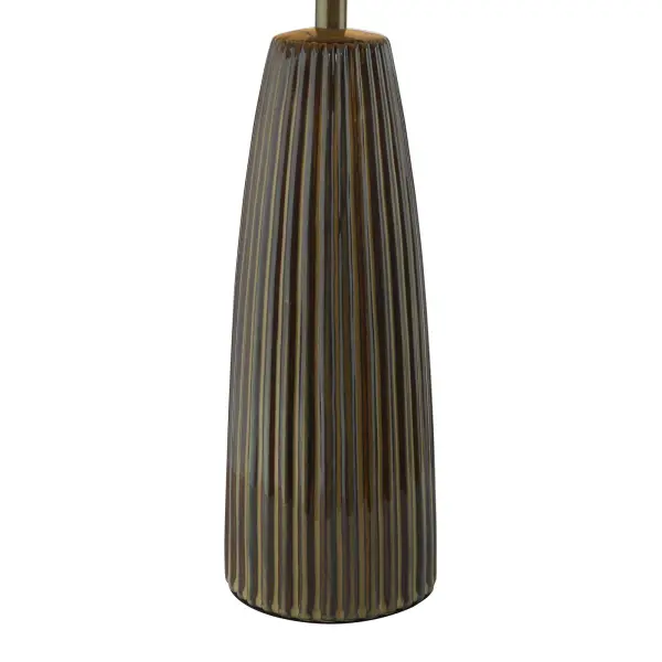 Kaulana Brown Table Lamp C/W Shade