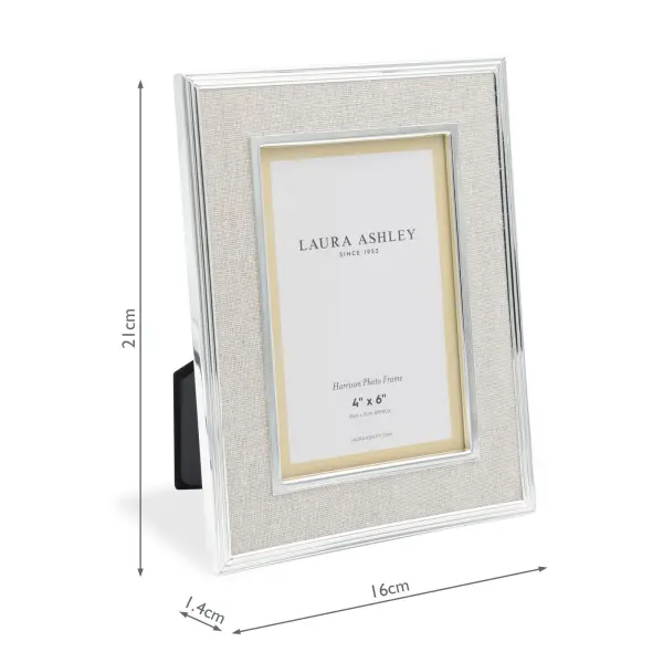 Harrison 4x6 Inch Photo Frame Linen