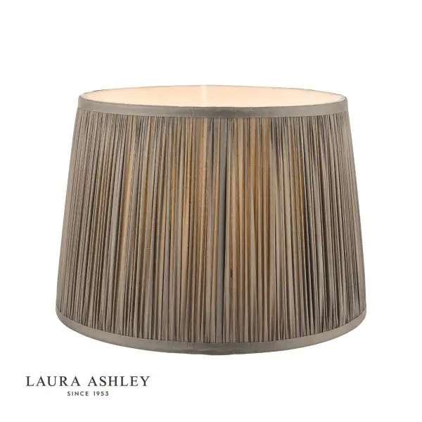 Hemsley Silk Grey Shade 300mm/12 inch