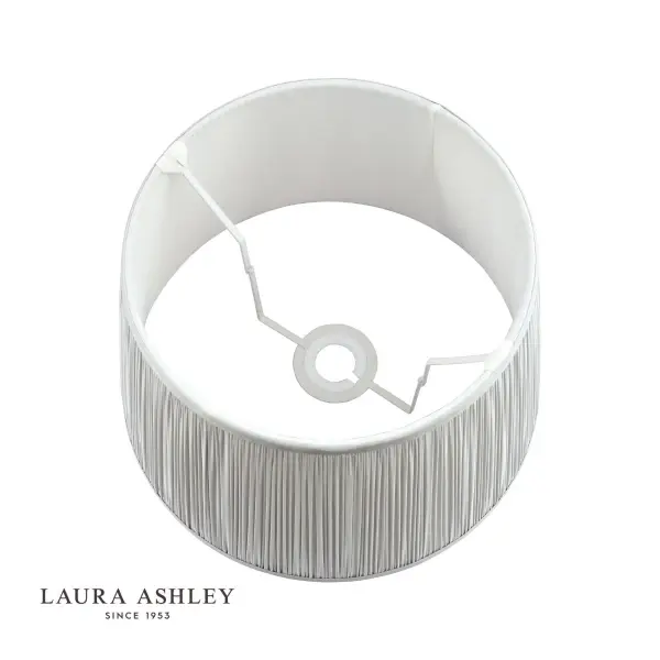 Hemsley Silk Silver Shade 300mm/12 inch