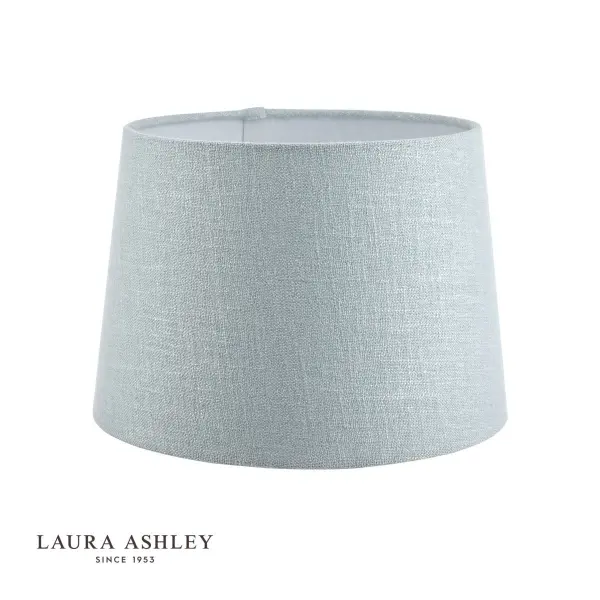 Bacall Linen  Drum Duck Egg Blue Shade 400mm/16 inch