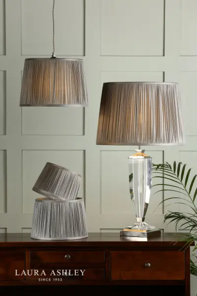 Hemsley Silk Grey Shade 405mm/16 inch