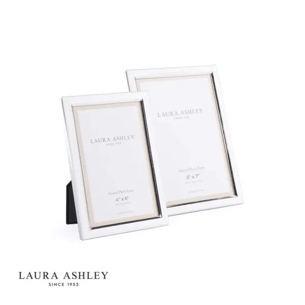 Neyland Silver Plated 4x6 Inch Photo Frame