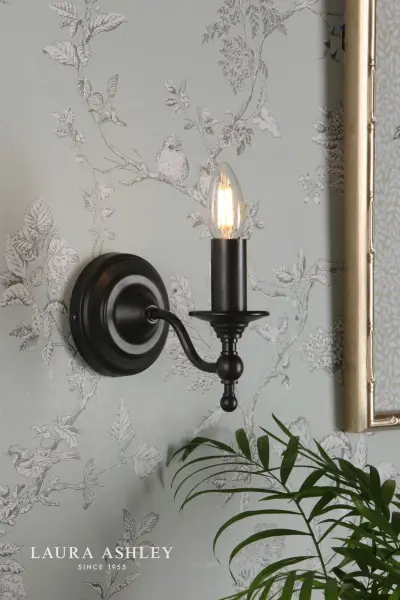 Ludchurch Black Wall Light