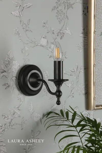 Ludchurch Black Wall Light