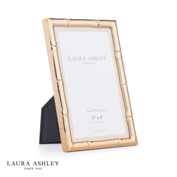 Orwell Polished Gold 4x6 Inch Photo Frame