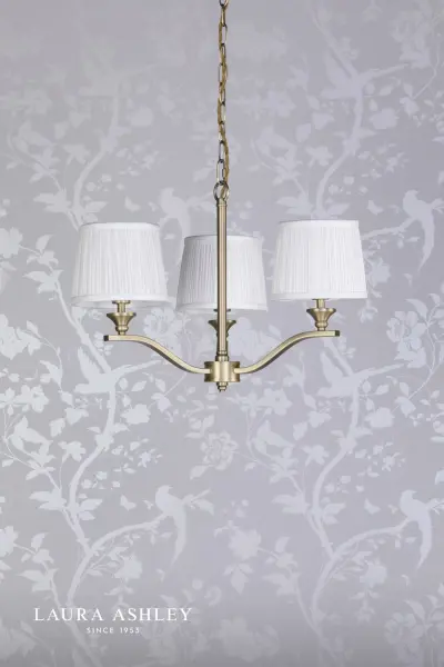 Hemsley 3 Light Antique Brass Ceiling Pendant