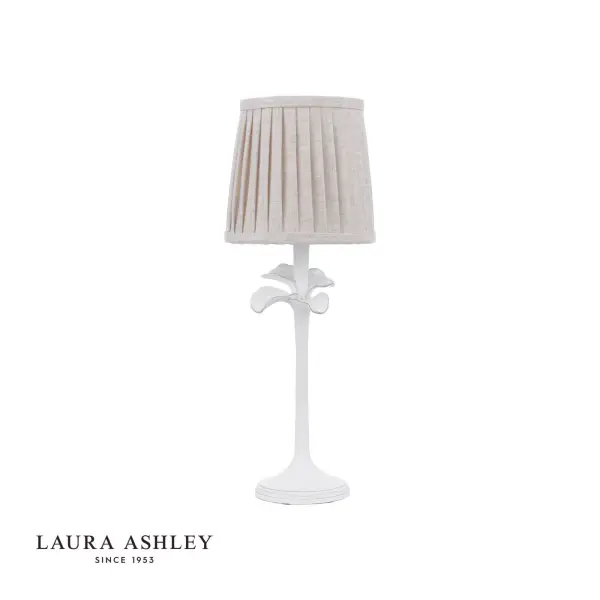 Eleni White Table Lamp C/W Shade