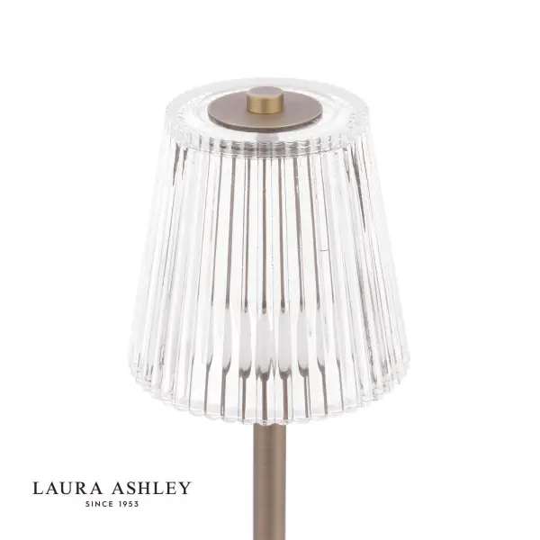 Callaghan LED Rechargeable Antique Brass Table Lamp
