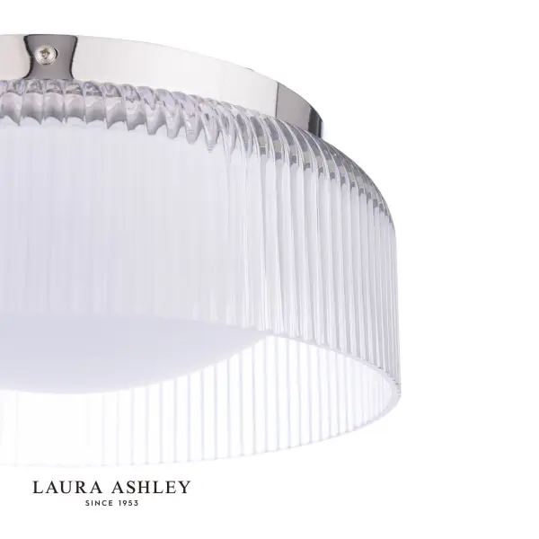 Charissa Polished Chrome Flush Fitting IP44