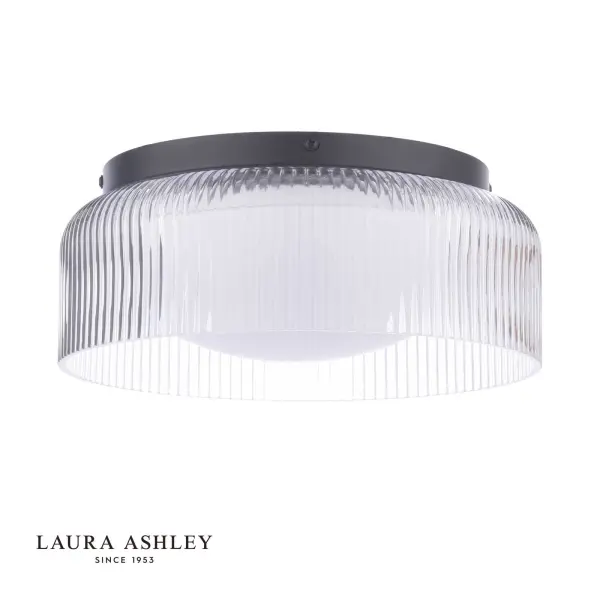 Charissa Matt Black Flush Fitting IP44