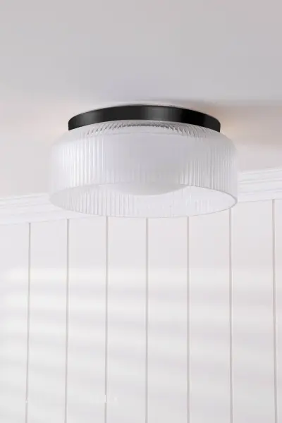 Charissa Matt Black Flush Fitting IP44