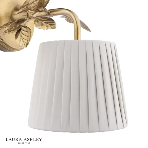 Egelton Aged Brass Wall Light C/W Shade